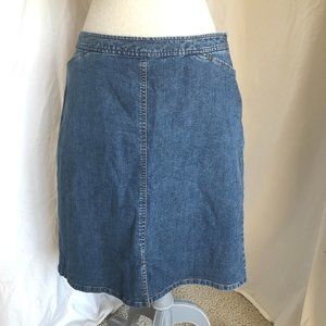Ann Taylor denim skirt